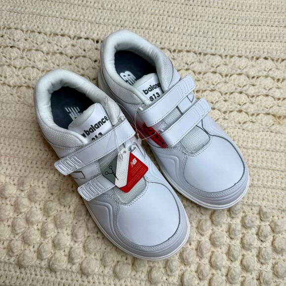 NWT VINTAGE NEW BALANCE Womens 8 WIDE Walking Marche White Athletic Sneaker Shoe - Picture 11 of 11